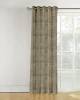 lines fabric readymade curtains in bedrooms windows in eyelet style
